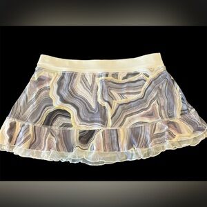 Sofibella Ruffled Women’s Tennis Skort Skirt Size L